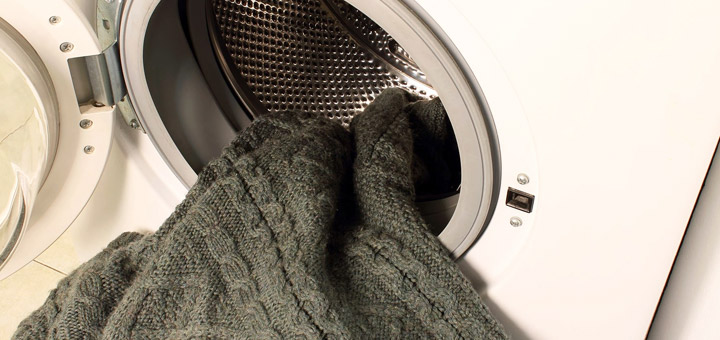 washing machine wool clothes