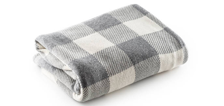 patterned throw 